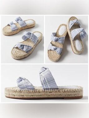 UO Daisy Knotted Espadrille Sandal Sz 9